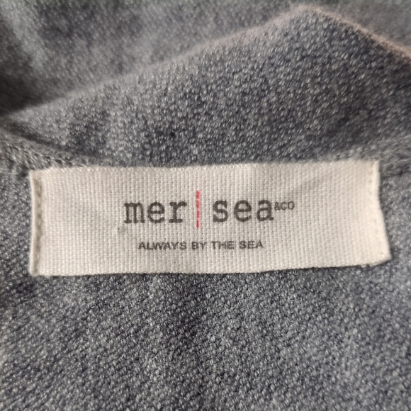 Mersea‎ Classic Fringe Travel Wrap Fog Grey One Size - Picture 5 of 6